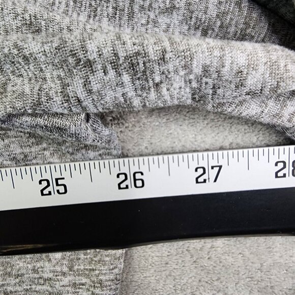 Mens Garb Heathered Gray 1/4 Zip Pullover Sweatshirt Mock Neck Long Sleeve XL - Picture 6 of 8